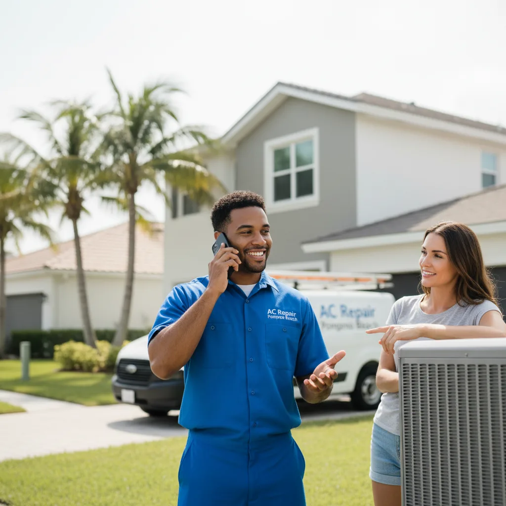 AC Repair Pompano Beach customer support in Milford